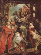 Peter Paul Rubens THe Adoration of The Magi (mk27) Spain oil painting artist